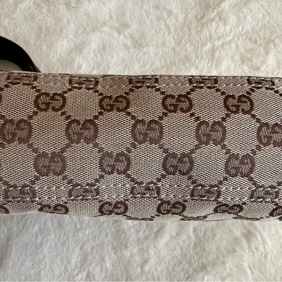 100% Authentic Gucci GG Monogram Canvas Crossbody Bag - Picture 11 of 16